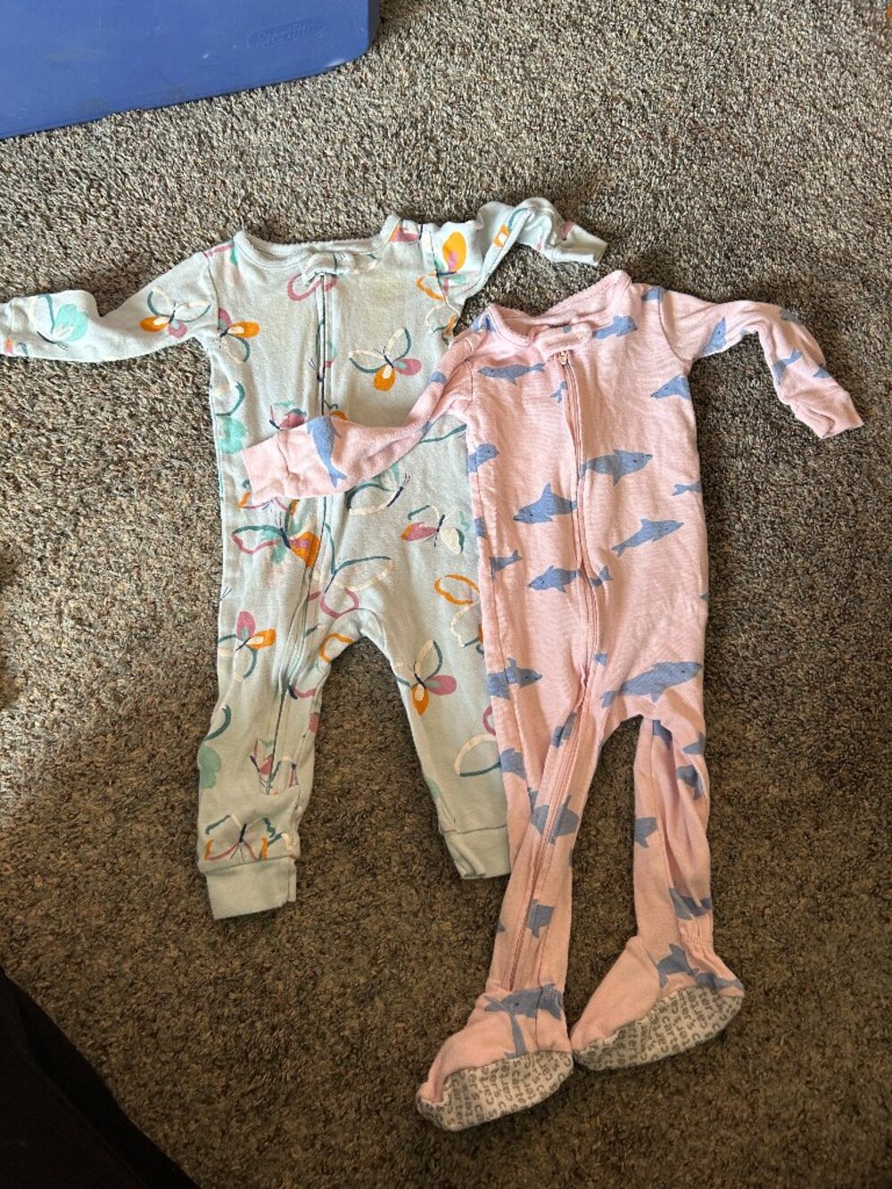 Carter's Pajamas - 12 months.